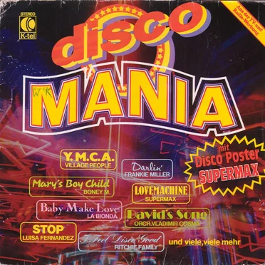 Disco Mania by Various Artists - album cover