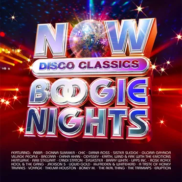 NOW Boogie Nights: Disco Classics by Various Artists - album cover
