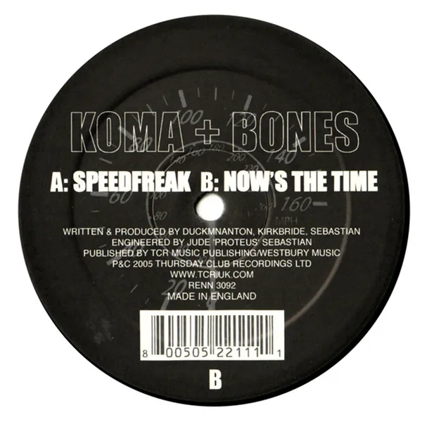 Speedfreak / Now's The Time
