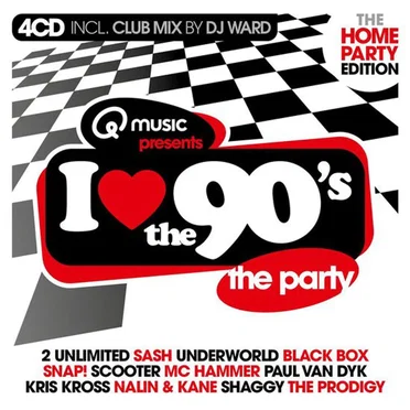 I Love The 90’s: The Home Party Edition by Various Artists - album cover