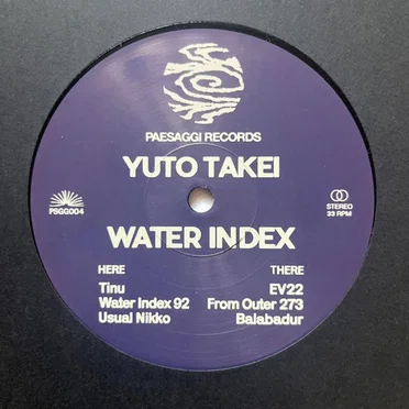 Water Index by Yuto Takei - album cover