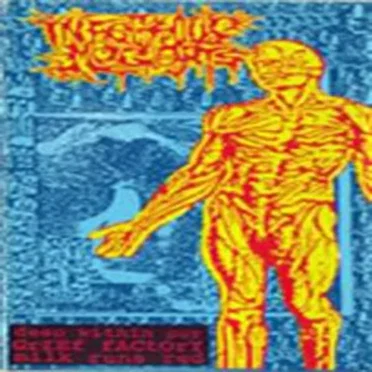 Deep Within Our Grief Factory Milk Runs Red by Infectious Maggots - album cover