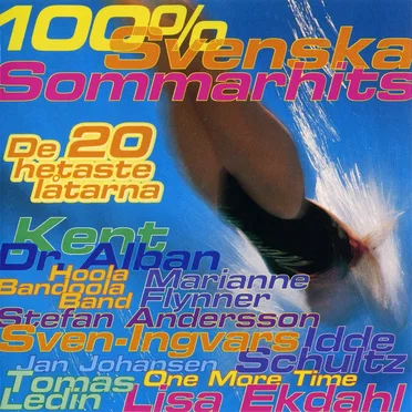 100% Svenska Sommarhits by Various Artists - album cover