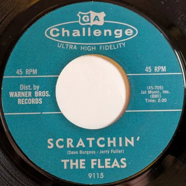 Scratchin' / Tears by The Fleas - album cover
