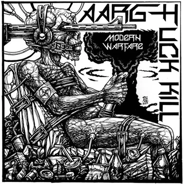 Modern Warfare by Aargh Fuck Kill - album cover