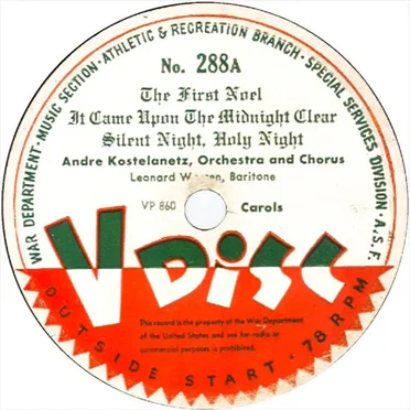The First Noel / It Came Upon the Midnight Clear / Silent Night, Holy Night / Greetings from Shirley Temple / Christmas Medley by Various Artists - album cover