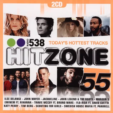Radio 538: Hitzone 55 by Various Artists - album cover