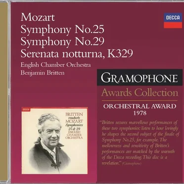 Mozart: Symphonies Nos 25 & 29