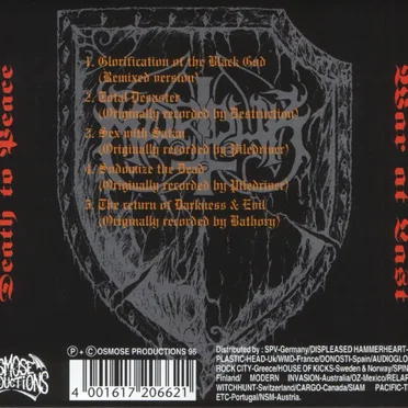 Glorification by Marduk - album cover