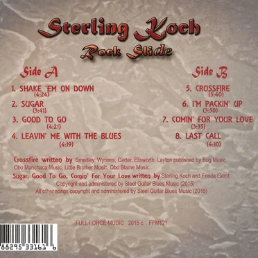 Rock Slide by Sterling Koch - album cover