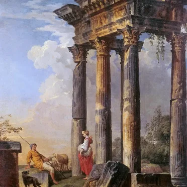 Roman Ruins by Hush Bisyo - album cover