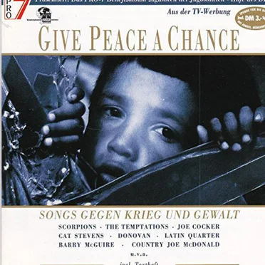 Give Peace a Chance: Songs Gegen Krieg Und Gewalt by Various Artists - album cover