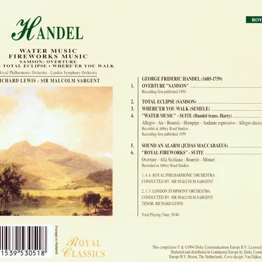 Water Music / Fireworks Music