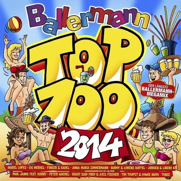 Ballermann Top 100: 2014 by Various Artists - album cover