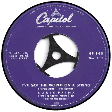 Pennies From Heaven / I've Got the World on a String