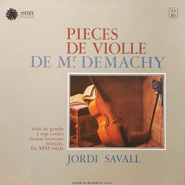 Pièces de violle de Mr Demachy