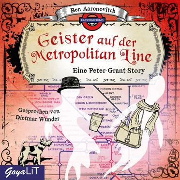 Geister auf der Metropolitan Line by Ben Aaronovitch - album cover