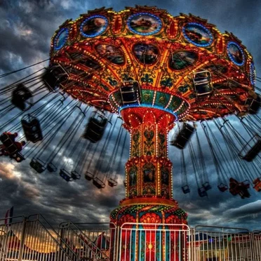 Action At The Funfair