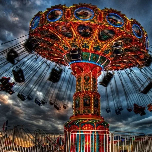Action At The Funfair