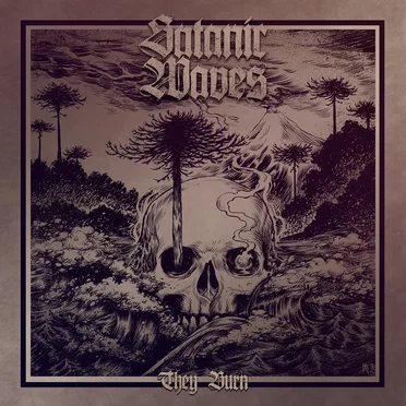 They Burn by Satanic Waves - album cover