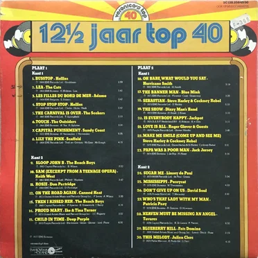 12½ jaar Top 40 by Various Artists - album cover