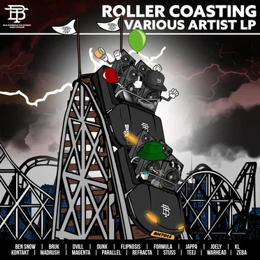 Roller Coasting V/A LP by Various Artists - album cover
