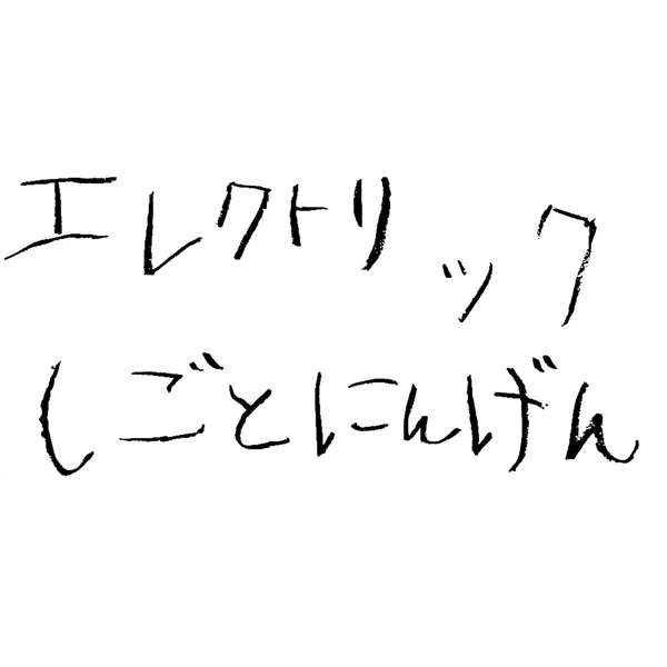 エレクトリックしごとにんげん