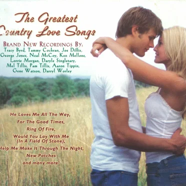 The Greatest Country Love Songs by Various Artists - album cover