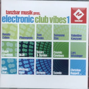 Tanzbar Musik Presents: Electronic Club Vibes, Volume 1 by Various Artists - album cover