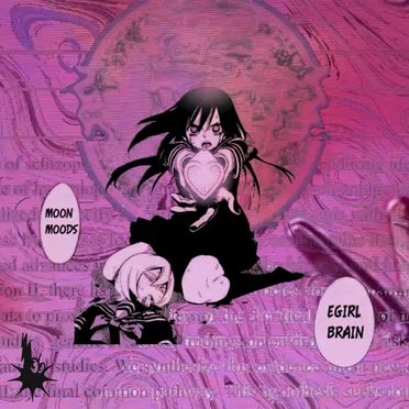 egirl brain (lainpilled) by moon moods - album cover