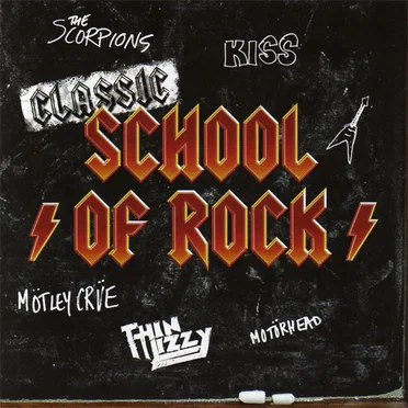 Classic School of Rock by Various Artists - album cover