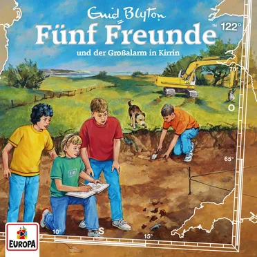 Fünf Freunde, Episode 122: und der Großalarm in Kirrin by Enid Blyton - album cover