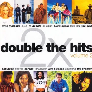 2x Double the Hits, Volume 2 by Various Artists - album cover