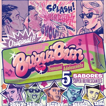 Tsunami Adolescente by Buguibún - album cover
