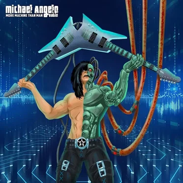 More Machine than Man by Michael Angelo Batio - album cover
