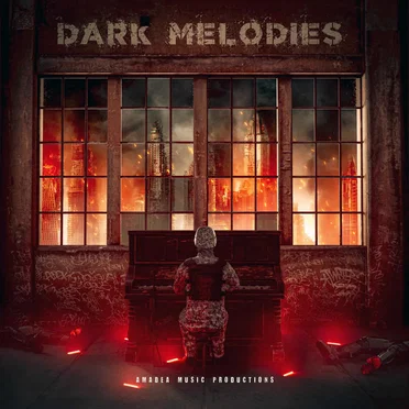 Dark Melodies by Amadea Music Productions - album cover
