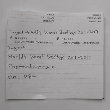 Worlds Worst Bootlegs 2011-2017