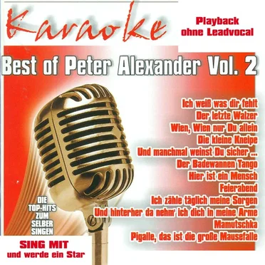 Best of Peter Alexander Vol. 2 - Karaoke