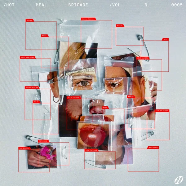 pounding techno music