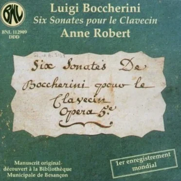 Six Sonates pour le Clavecin Opera 5e