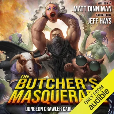 The Butcher’s Masquerade: Dungeon Crawler Carl, Book 5 by Matt Dinniman - album cover