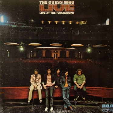Live at the Paramount by The Guess Who - album cover