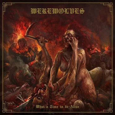 Crushgasm by Werewolves - album cover
