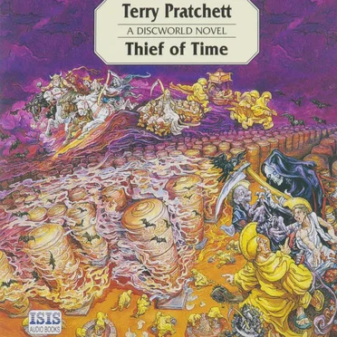 Thief of Time by Terry Pratchett - album cover