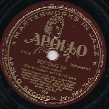 Bottoms Up / Ghost of a Chance by Illinois Jacquet & His All Stars - album cover