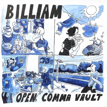 Open Comma Vault by Billiam - album cover