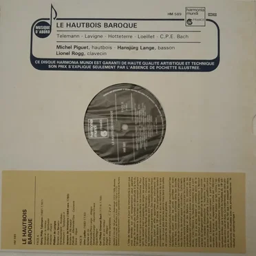 Le Hautbois baroque