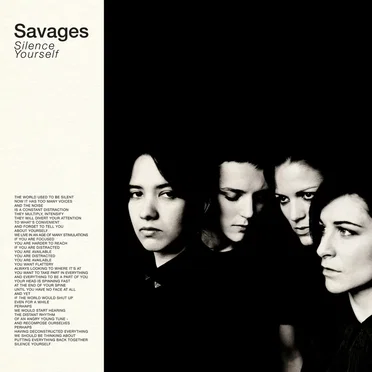 Silence Yourself by Savages - album cover