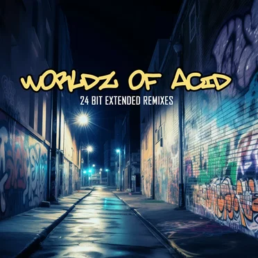 Worldz Of Acid - 24 bit extended remixes by Various Artists - album cover