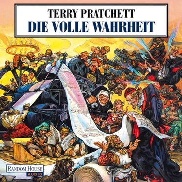 Die volle Wahrheit by Terry Pratchett - album cover